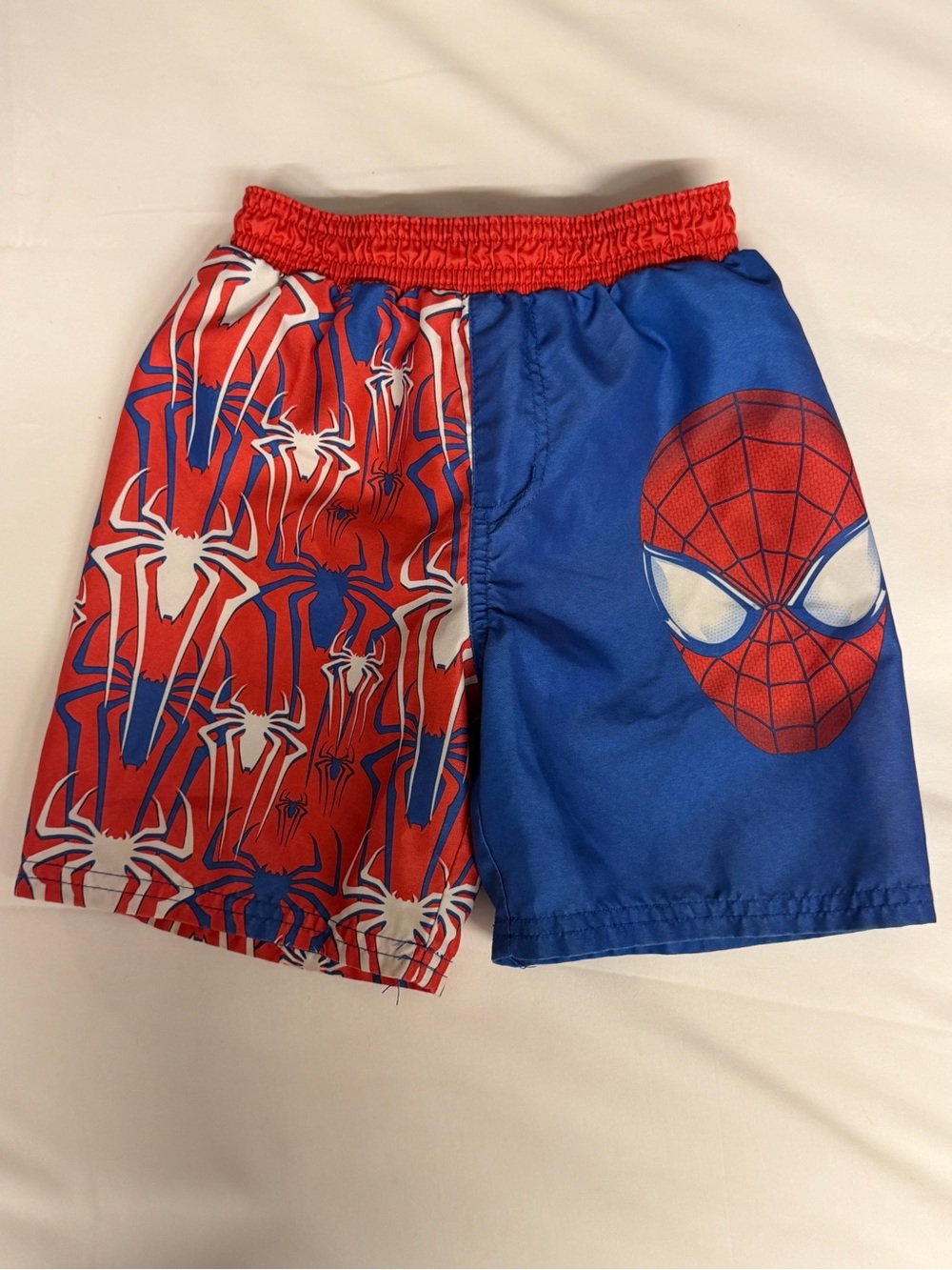 Marvel The Amazing Spider-Man 2 Boys Swim Trunks Size 3T Mesh Lined